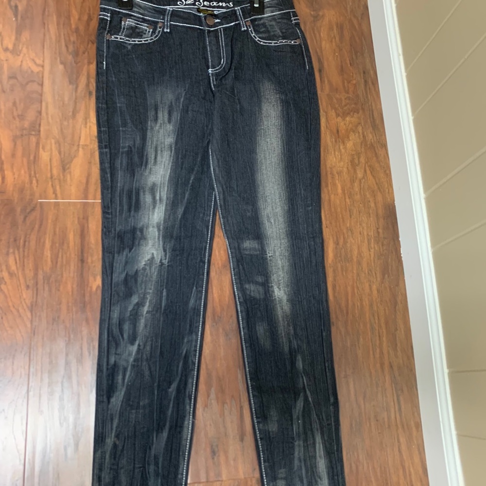 Washed jeans